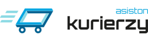 Logo asiston kurierzy wyrownane.